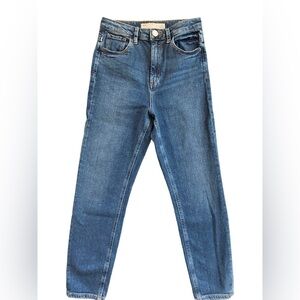 ASOS High Waisted Straight Leg Jeans Medium Wash Size 26